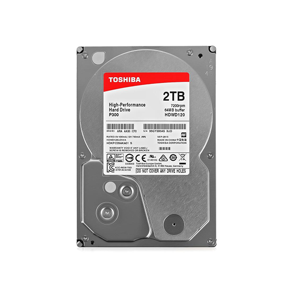 Жесткий диск Toshiba P300 2 TB в Шымкенте от производителей  с доставкой по Казахстану