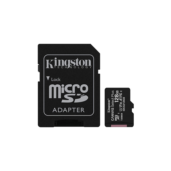 Карта памяти 128 ГБ Kingston SDCS2/128GB MicroSD, Черный в Шымкенте от производителей  с доставкой по Казахстану