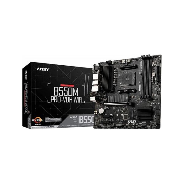 Материнская плата MSI B550M PRO-VDH в Шымкенте от производителей  с доставкой по Казахстану