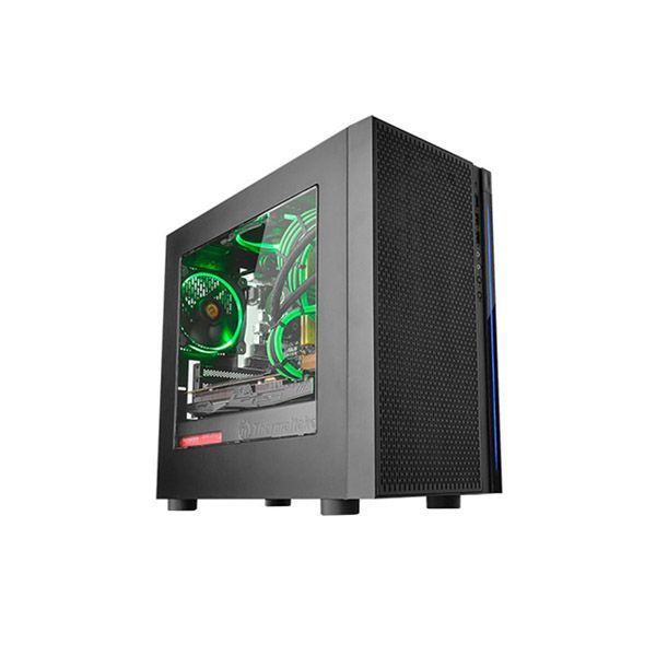 Компьютерный корпус Thermaltake Versa H18 без Б/П в Шымкенте от производителей  с доставкой по Казахстану