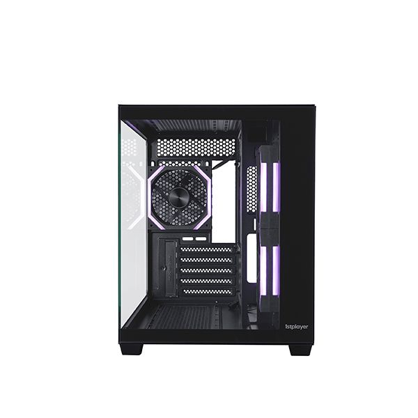 Корпус 1stPlayer BV6, Mini-Tower, Без БП, Черный в Шымкенте от производителей  с доставкой по Казахстану
