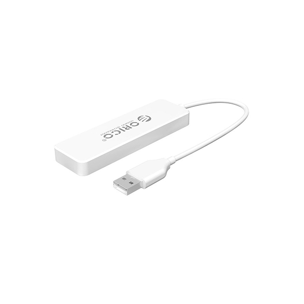 USB Хаб ORICO FL01-WH-BP <USB2.0х4, 30cm, 480Mbps, White> в Шымкенте от производителей  с доставкой по Казахстану
