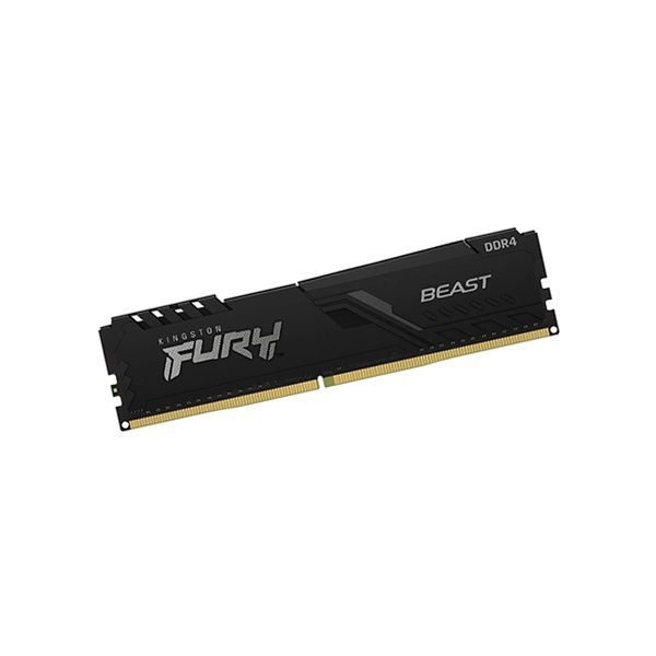 Модуль памяти, Kingston, FURY Beast KF432C16BB1/16, DDR4, 16GB, DIMM <PC4-25600/3200MHz>, Черный