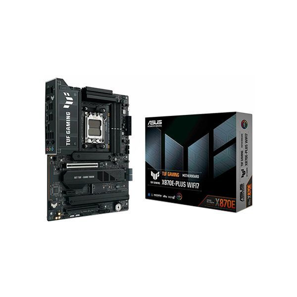 Материнская плата Asus TUF GAMING X870E-PLUS WIFI7 AM5 в Шымкенте от производителей  с доставкой по Казахстану