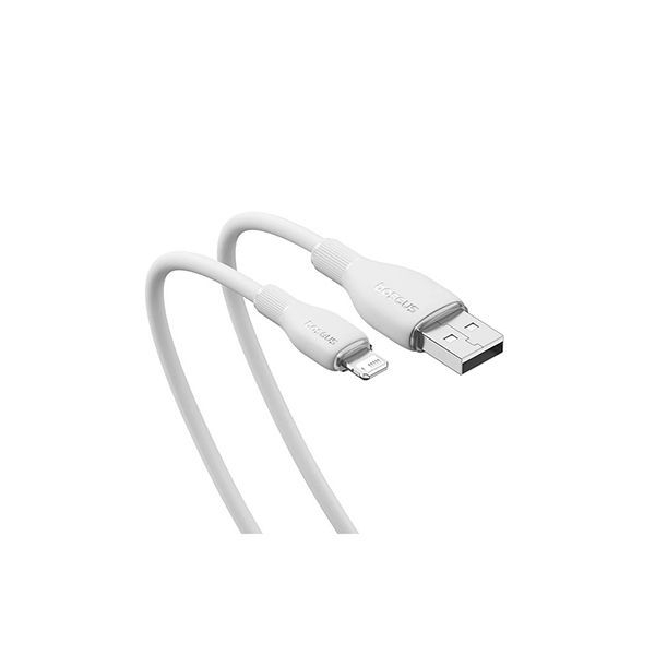 Интерфейсный кабель Baseus Pudding USB to iP 2.4A 2m White (P10355700221-B2) в Шымкенте от производителей  с доставкой по Казахстану