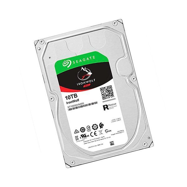 Жёсткий диск HDD 10 Tb SATA 6Gb/s Seagate IronWolf ST10000VN000 3.5" 7200rpm 256Mb