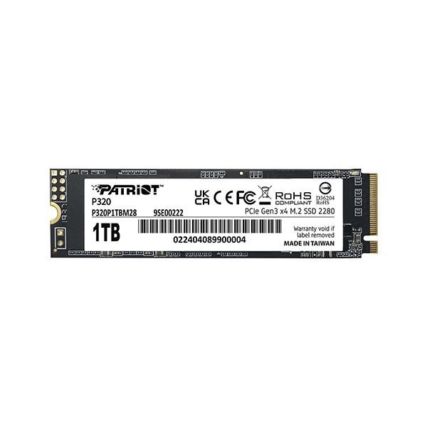 Твердотельный накопитель (SSD) Patriot P320 P320P1TBM28 1 ТБ M.2 2280 в Шымкенте от производителей  с доставкой по Казахстану