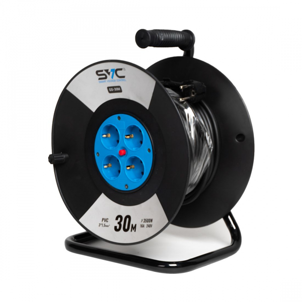 Удлинитель на катушке SVC GS-30M 30м. 240 в. в Шымкенте от производителей  с доставкой по Казахстану