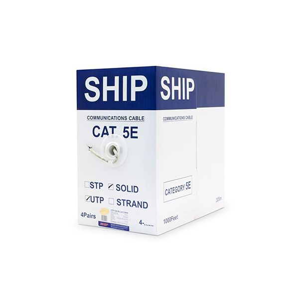 Кабель сетевой SHIP D135-VS Cat.5e (UTP) 30В PVC (Бухта) в Шымкенте от производителей  с доставкой по Казахстану