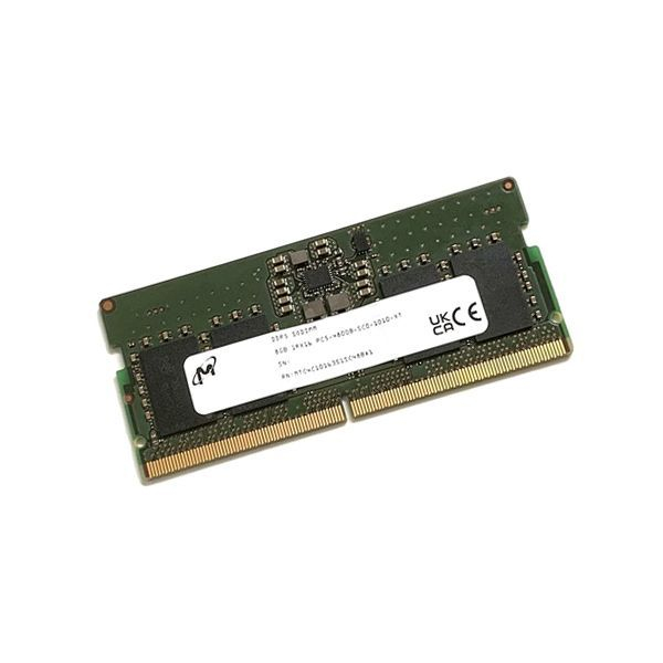 Оперативная память для ноутбука Micron MTC4C10163S1SC48BA1 DDR5 8 ГБ (4800 МГц, PC5-38400, SO-DIMM) в Шымкенте от производителей  с доставкой по Казахстану
