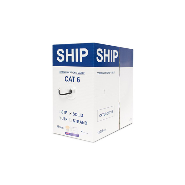 Кабель сетевой SHIP Неэкранированный (UTP) 6е 305м (бухта), D165A-C в Шымкенте от производителей  с доставкой по Казахстану