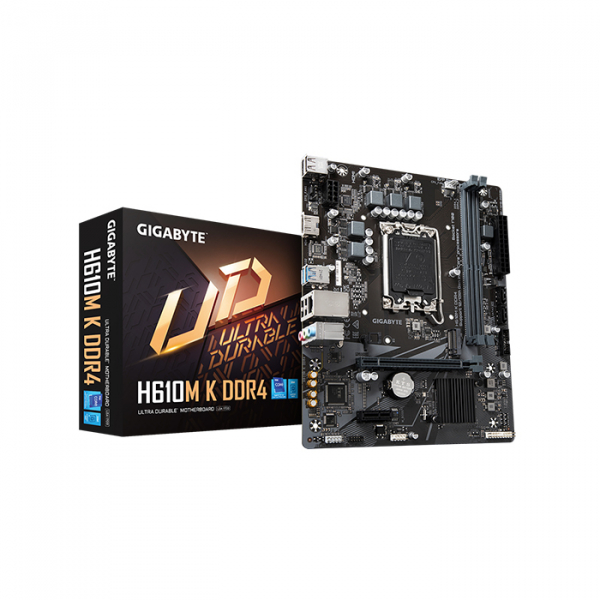 Материнская плата Gigabyte H610M K DDR4 в Шымкенте от производителей  с доставкой по Казахстану