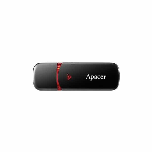USB Флешка 64 ГБ Apacer AP64GAH333B-1 USB 2.0, Черный в Шымкенте от производителей  с доставкой по Казахстану