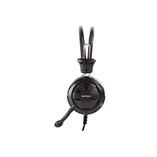 Наушники+микрофон A4tech HS-28i BLACK <1xJack3.5, 20Hz-20kHz, 32 Om, 102dB, 1.8m>