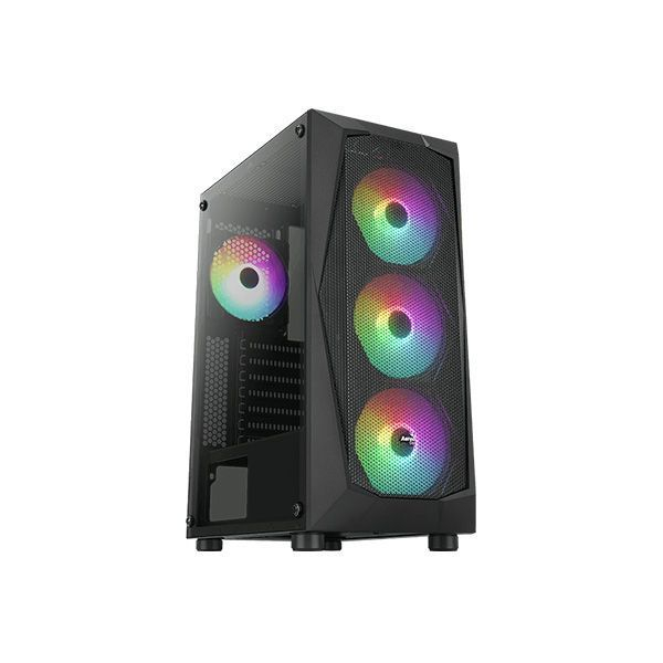 Корпус Aerocool Falcon-G-BK-v1, Черный в Шымкенте от производителей  с доставкой по Казахстану