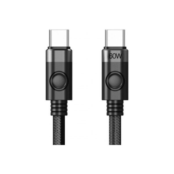 Кабель TypeC ORICO CDX-60CC-BK-BP <1М, PD60W, Black> в Шымкенте от производителей  с доставкой по Казахстану