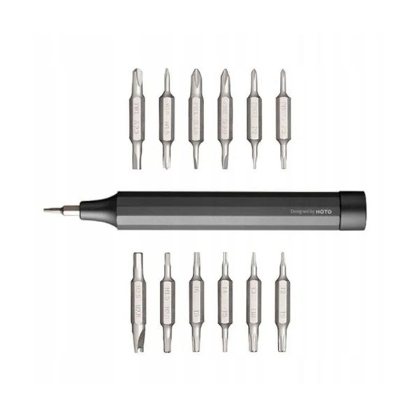 Отвертка HOTO 24-in-1 Precision Screwdriver Gray в Шымкенте от производителей  с доставкой по Казахстану