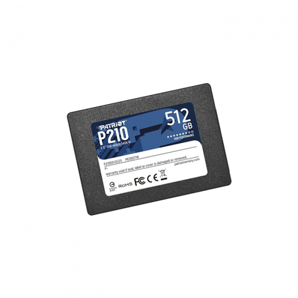 Твердотельный накопитель (SSD) Patriot P210 P210S512G25 512 ГБ 2.5