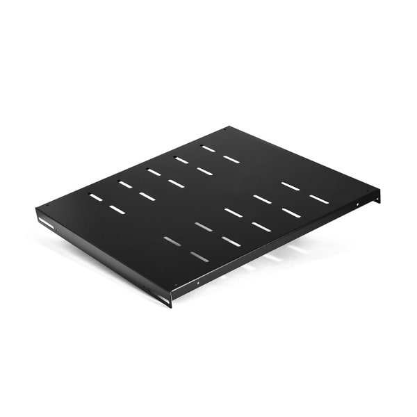 Полка стационарная SHIP (700160100) 440х350х44mm универсальная (Для 600-800mm шкафов) Черный