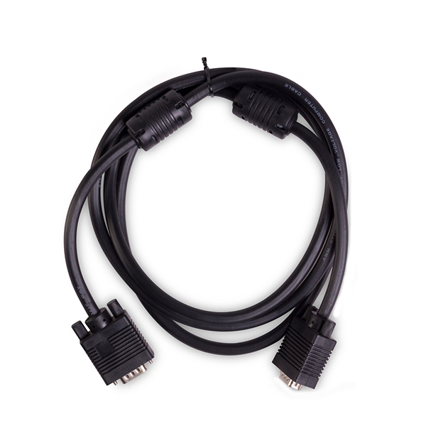 Интерфейсный кабель, iPower, iPiVGAMM18 , VGA 15M/15M 1.8 м., Чёрный 