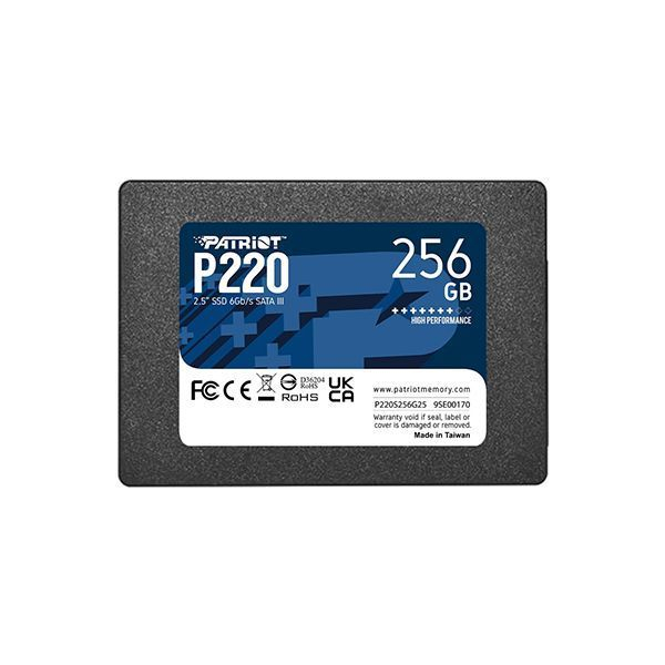 Твердотельный накопитель (SSD) Patriot P220 P220S256G25 256 ГБ M.2 2280 в Шымкенте от производителей  с доставкой по Казахстану