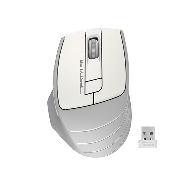 Мышь A4Tech FG-30S-WHITE, Белый, серый, Bluetooth,USB