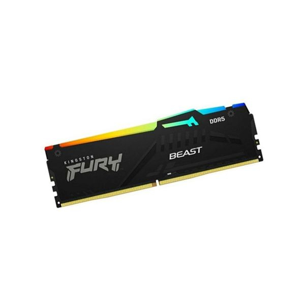Оперативная память Kingston Fury Beast RGB DDR5 8 ГБ 5600 МГц (KF556C40BBA-8) в Шымкенте от производителей  с доставкой по Казахстану