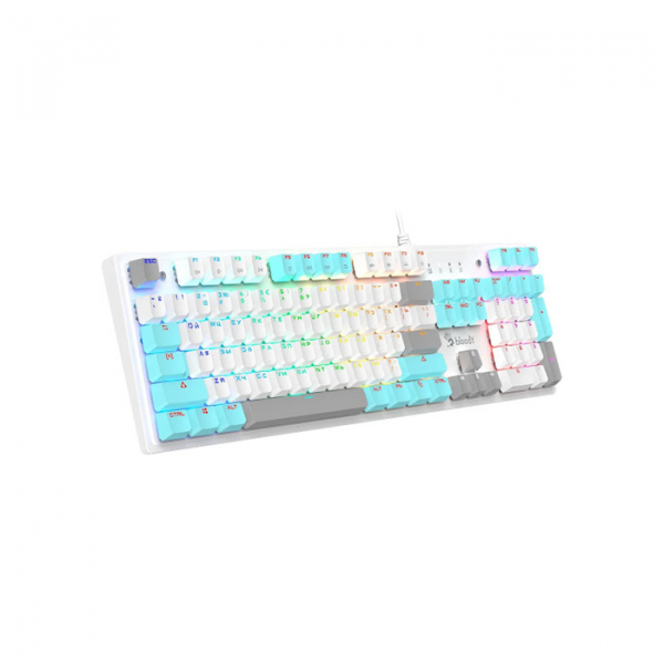 Игровая клавиатура Bloody S510R-Icy (Анг/Рус/Каз, Проводное, Белый)