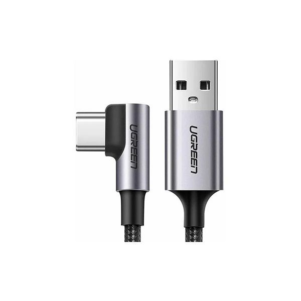 Кабель UGREEN US284 Angled USB AM to USB Type C Cable Angled 0.5m в Шымкенте от производителей  с доставкой по Казахстану