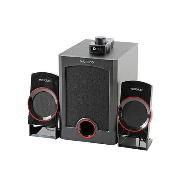 Акустическая система Microlab M-111 (2.1) Черный, красный в Шымкенте от производителей  с доставкой по Казахстану
