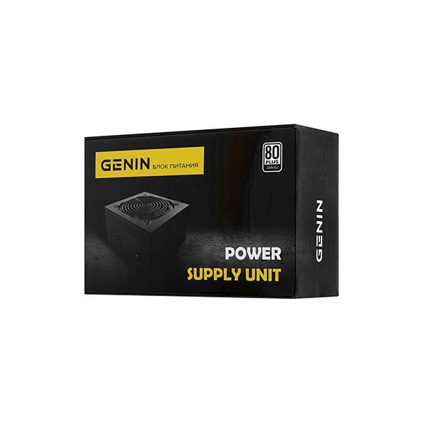 Блок питания GENIN GENPSU550K Black, 550W, 120mm fan, 150*140*86mm, ATX 2.31