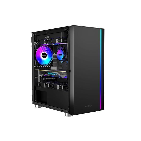 Корпус PcCooler LM300 ARGB Черный в Шымкенте от производителей  с доставкой по Казахстану