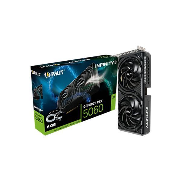 Видеокарта PALIT RTX5060 INFINITY 2 OC 8GB (NE75060V19P1-GB2063L) в Шымкенте от производителей  с доставкой по Казахстану