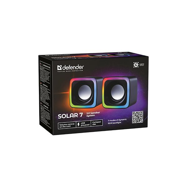 Акустическая система Defender Solar 7 (2.0)