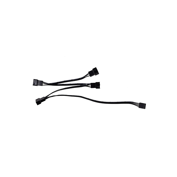 Кабель-разветвитель ID-Cooling FS-04, Cable splitter input port 1x4pin, output port 3x3pin в Шымкенте от производителей  с доставкой по Казахстану