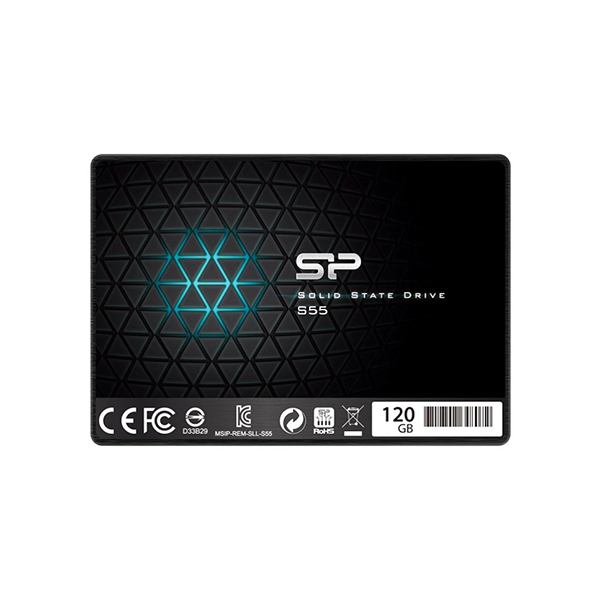 Твердотельный накопитель (SSD) Silicon Power Slim S55 120 ГБ 2.5 (SP120GBSS3S55S25) в Шымкенте от производителей  с доставкой по Казахстану
