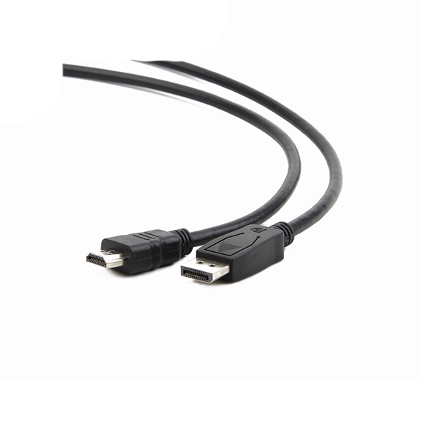 Кабель SVGA, DisplayPort to HDMI, 1.8m, Cablexpert CC-DP-HDMI-6 ,Cable в Шымкенте от производителей  с доставкой по Казахстану