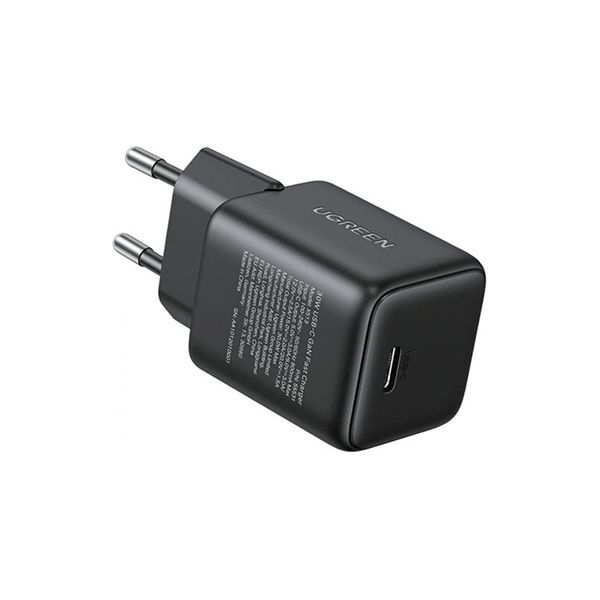 Зарядное устройство UGREEN X513 30W 1C GaN Fast Charger. черный в Шымкенте от производителей  с доставкой по Казахстану