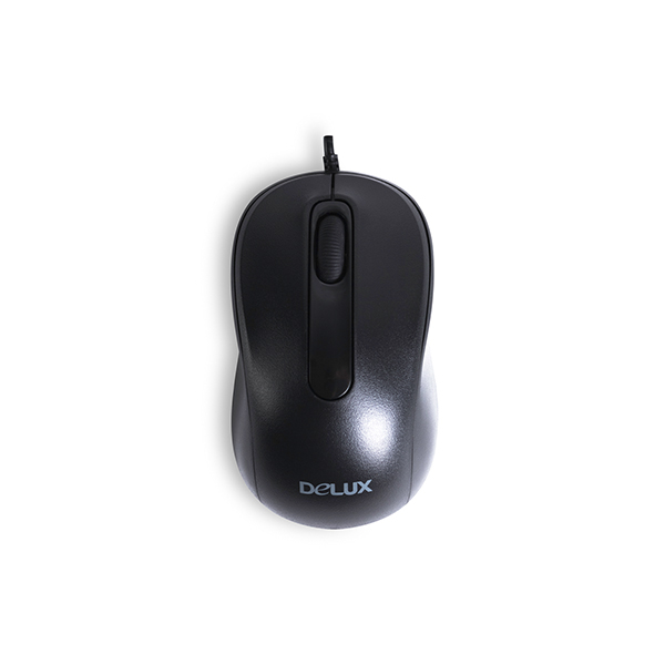 Мышь Deluxe DLM-109OUB, Черный, USB в Шымкенте от производителей  с доставкой по Казахстану