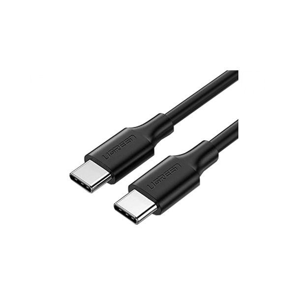 Кабель UGREEN US286 USB 2.0 Type C to Type C Cable Nickel Plating 1.5m (Black) в Шымкенте от производителей  с доставкой по Казахстану