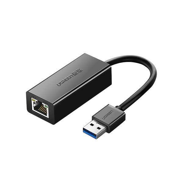 Конвертер сигнала UGREEN CR111 USB 3.0 Gigabit Ethernet Adapter (Black) в Шымкенте от производителей  с доставкой по Казахстану