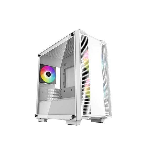 Компьютерный корпус Deepcool CC360 WH ARGB без Б/П  в Шымкенте от производителей  с доставкой по Казахстану