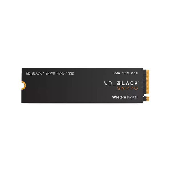 Твердотельный накопитель  500GB SSD WD BLACK SN770 NVMe M.2 PCI-E R5000Mb/s, W4000MB/s WDS500G3X0E в Шымкенте от производителей  с доставкой по Казахстану