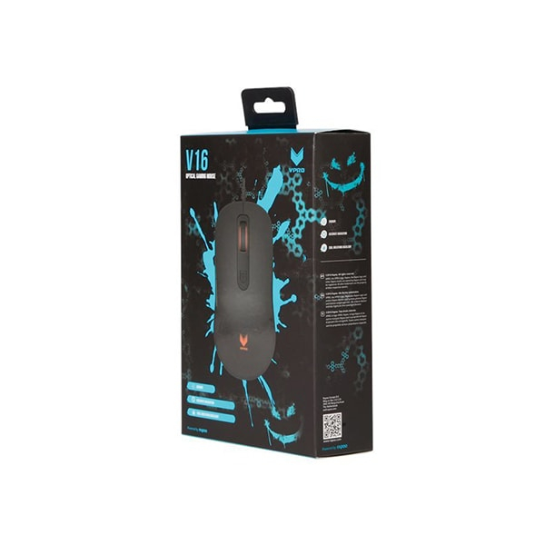 Мышь Rapoo V16RGB, Черный, USB в Шымкенте от производителей  с доставкой по Казахстану