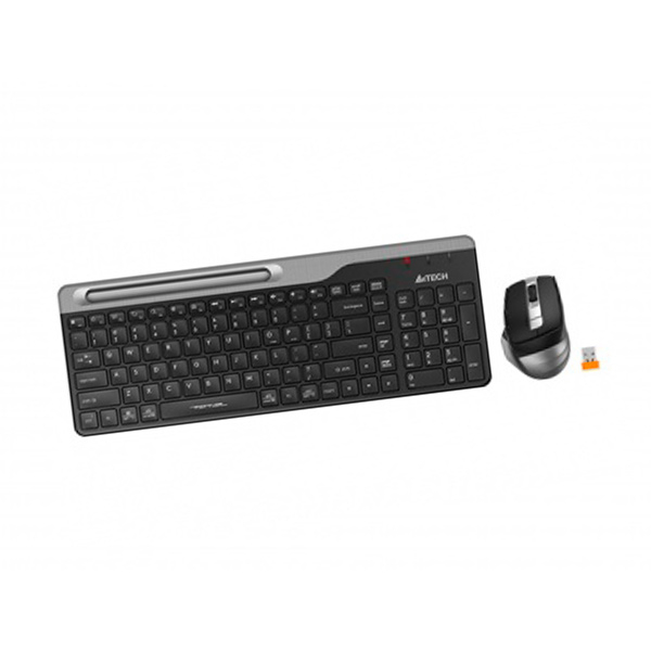 Клавиатура + мышь A4Tech Fstyler FB2535C (Анг/Рус/Каз, Беспроводное, Черный)