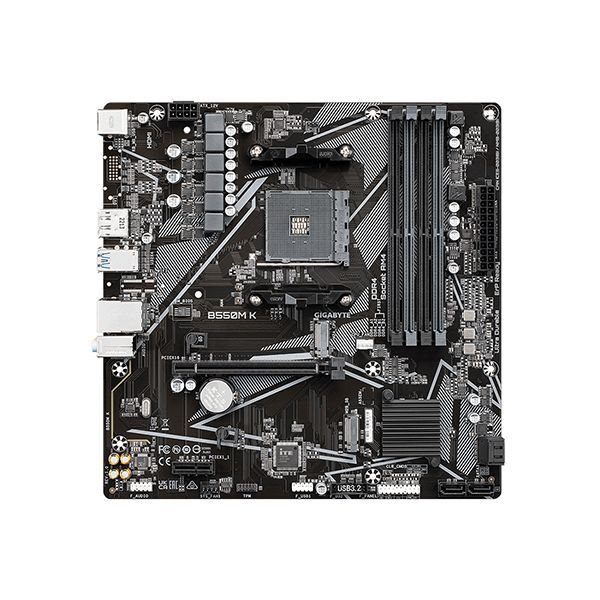 Материнская плата Gigabyte B550M K в Шымкенте от производителей  с доставкой по Казахстану