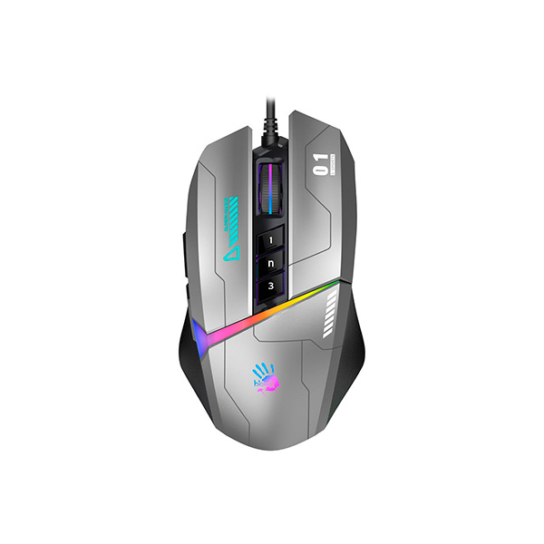 Мышь Bloody W60-Max Gun Grey, Серый, USB в Шымкенте от производителей  с доставкой по Казахстану