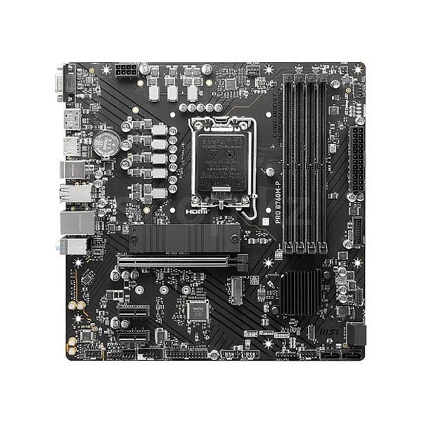 Материнская плата MSI PRO B760M-P LGA1700 в Шымкенте от производителей  с доставкой по Казахстану