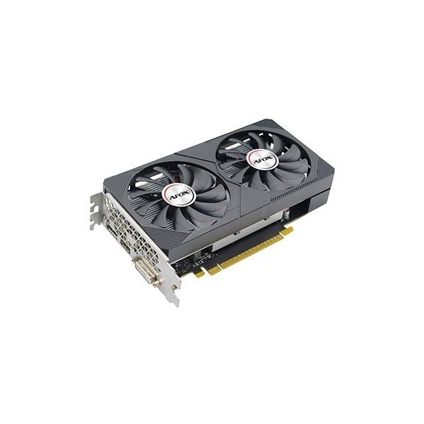 Видеокарта AFOX GTX1050 4GB D5 Dual Fan (4897033787888) (GDDR5 4 ГБ, 128 Бит, 7000 МГц, DVI, HDMI, DP, AF1050-4096D5H4-V2)