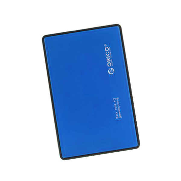 Внешний корпус HDD 2.5" ORICO 2588US3-V1-BL-EP <USB3.0, SATA III, кабель 60см, до 2ТБ, BLUE>